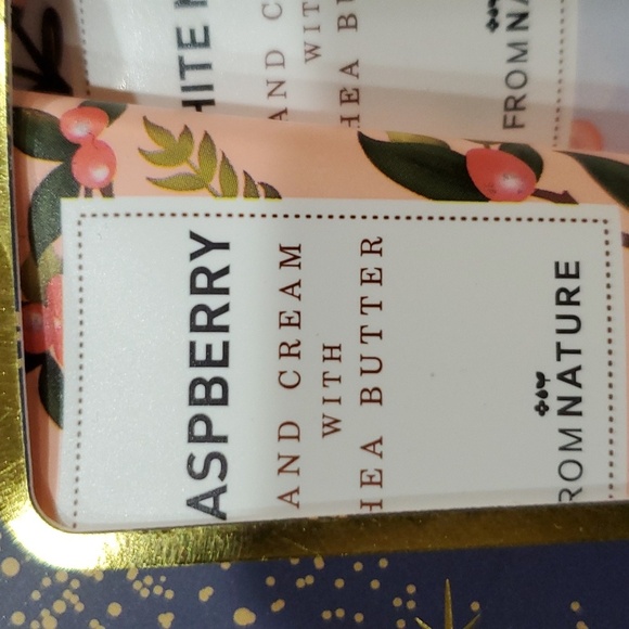 3pack shea butter raspberry, white musk & red citrus scented hand creams new - Picture 2 of 8